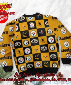 pittsburgh steelers logos ugly christmas sweater 3 O1KeY