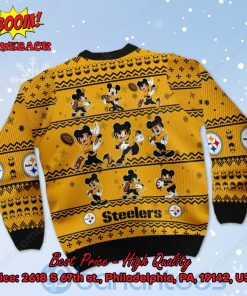 pittsburgh steelers mickey mouse postures style 1 ugly christmas sweater 3 MtX6k