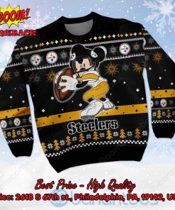 pittsburgh steelers mickey mouse ugly christmas sweater 2 Ck0o7