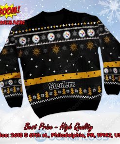 pittsburgh steelers mickey mouse ugly christmas sweater 3 kEdut