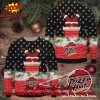 Papa John’s Pizza Santa Claus On Chimney Ugly Christmas Sweater