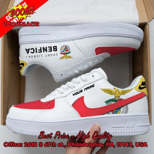 S.L Benfica Personalized Name Nike Air Force Sneakers