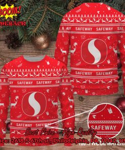 Safeway Reindeer Ugly Christmas Sweater