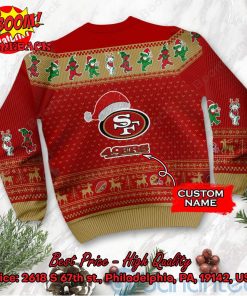 san francisco 49ers grateful dead santa hat ugly christmas sweater 3 xishi