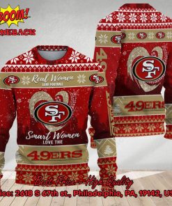 Smart Women Love The San Francisco 49ers Ugly Christmas Sweater