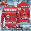 Nottingham Forest Logo Santa Hat Ugly Christmas Sweater