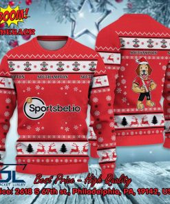 Southampton Mascot Ugly Christmas Sweater