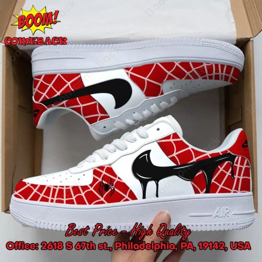 Spider Nike Air Force Sneakers