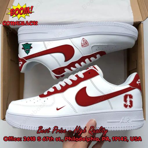 Stanford Cardinal NCAA Nike Air Force Sneakers
