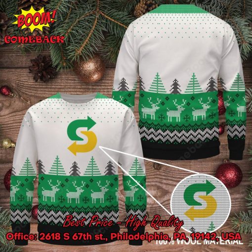 Subway Wool Christmas Sweater