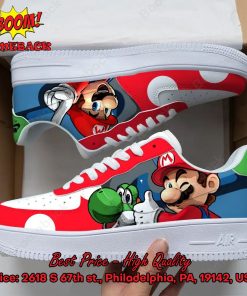 Super Mario Nike Air Force Sneakers