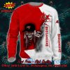 Tampa Bay Buccaneers Happy Santa Claus On Chimney Ugly Christmas Sweater