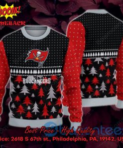 Tampa Bay Buccaneers Pine Trees Ugly Christmas Sweater