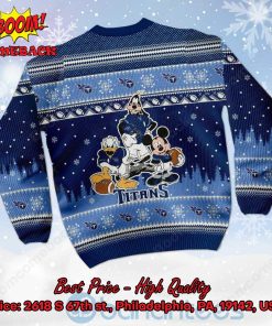 tennessee titans disney characters personalized name ugly christmas sweater 3 8C44n