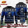 Tennessee Titans Happy Santa Claus On Chimney Ugly Christmas Sweater