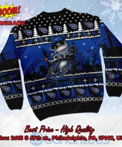 tennessee titans jack skellington halloween ugly christmas sweater 3 KaCkC