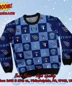 tennessee titans logos ugly christmas sweater 2 EbNxB