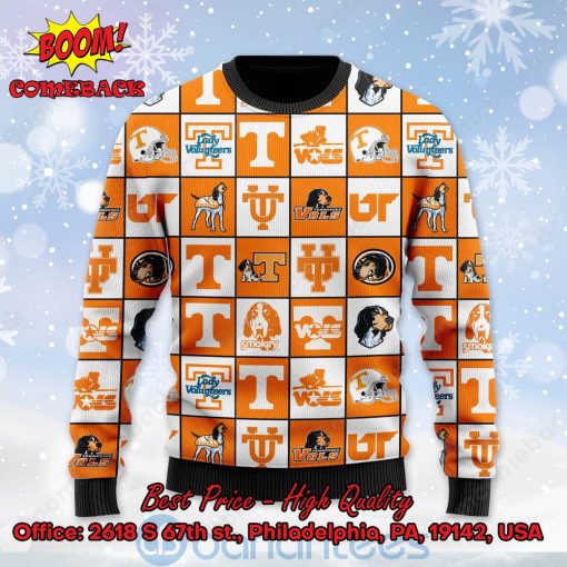 Tennessee Volunteers Logos Ugly Christmas Sweater