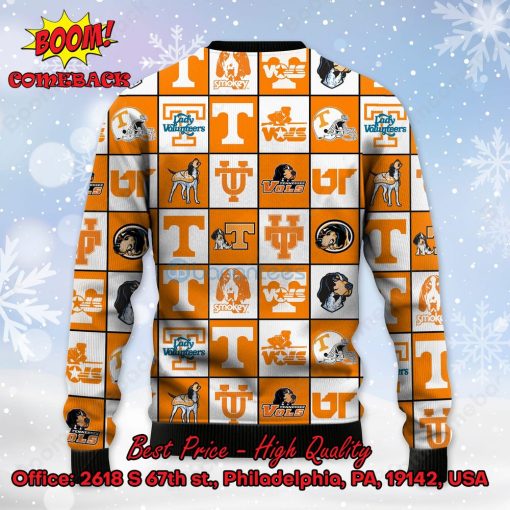 Tennessee Volunteers Logos Ugly Christmas Sweater