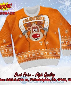 tennessee volunteers reindeer ugly christmas sweater 2 JgSb6