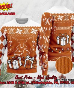Texas Longhorns Christmas Gift Ugly Christmas Sweater