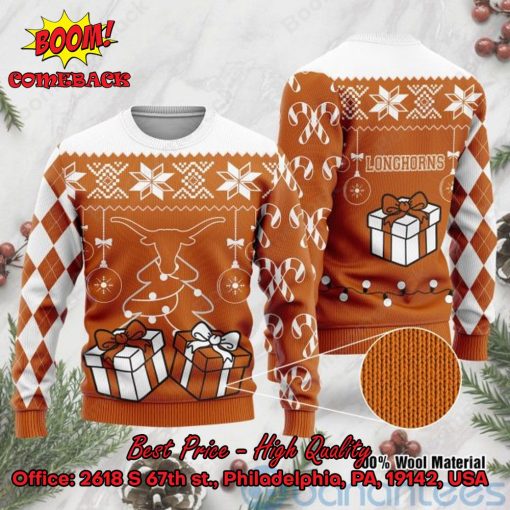 Texas Longhorns Christmas Gift Ugly Christmas Sweater