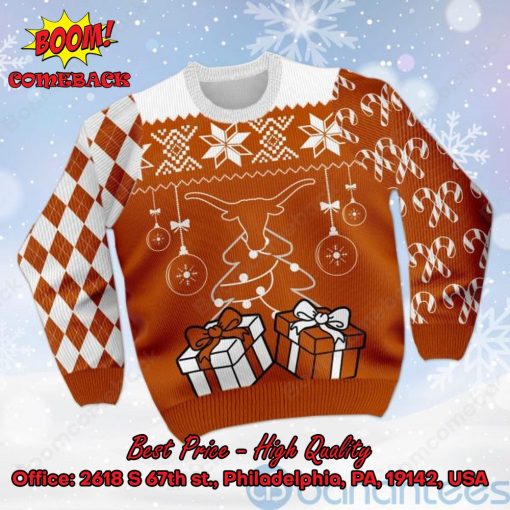 Texas Longhorns Christmas Gift Ugly Christmas Sweater