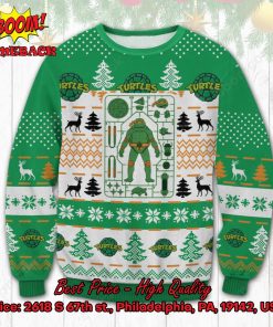 TMNT Michelangelo Model Sprue Ugly Christmas Sweater