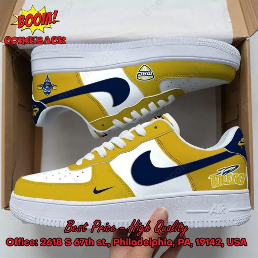 Toledo Rockets NCAA Nike Air Force Sneakers