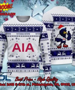 Tottenham Hotspur Mascot Ugly Christmas Sweater