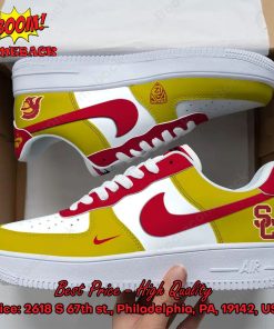 USC Trojans NCAA Nike Air Force Sneakers