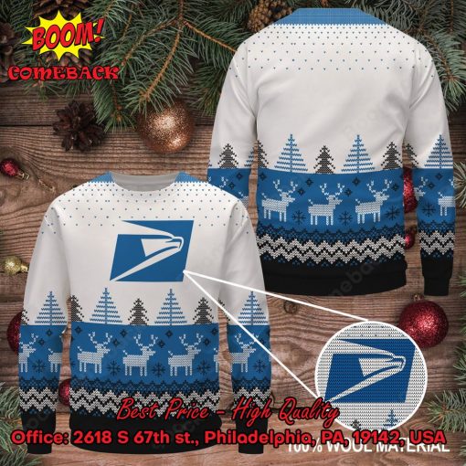 USPS Wool Christmas Sweater