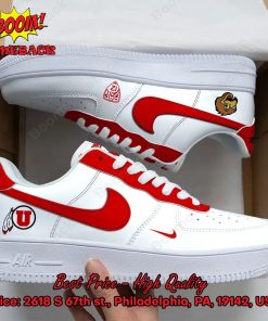 Utah Utes NCAA Nike Air Force Sneakers