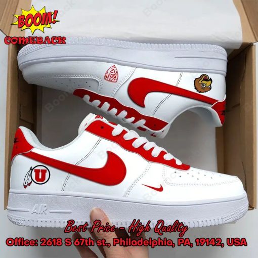 Utah Utes NCAA Nike Air Force Sneakers