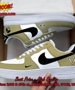 Vanderbilt Commodores NCAA Nike Air Force Sneakers