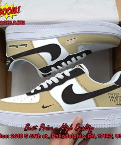 Wake Forest Demon Deacons NCAA Nike Air Force Sneakers