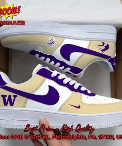 Washington Huskies NCAA Nike Air Force Sneakers