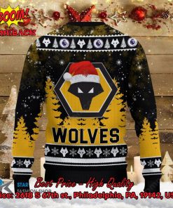 wolverhampton wanderer santa hat ugly christmas sweater 3 6FHHM