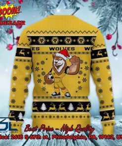 wolverhampton wanderers mascot ugly christmas sweater 3 v7dfC