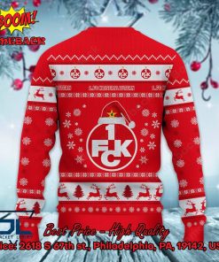 1 fc kaiserslautern logo santa hat ugly christmas sweater 3 QKbue