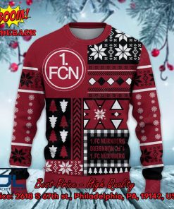 1 fc nurnberg big logo ugly christmas sweater 2 8JeAB