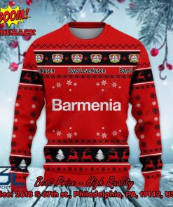 bayer 04 leverkusen logo santa hat ugly christmas sweater 2 X4r6Q