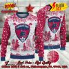 En Avant Guingamp Big Logo Pine Trees Ugly Christmas Sweater