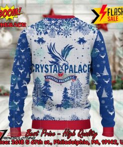 crystal palace big logo pine trees ugly christmas sweater 3 YBPIg