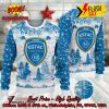 FC Annecy Big Logo Pine Trees Ugly Christmas Sweater