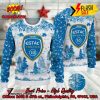 En Avant Guingamp Big Logo Pine Trees Ugly Christmas Sweater