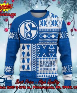 fc schalke 04 big logo ugly christmas sweater 2 0Pxnq