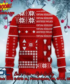 fortuna dusseldorf big logo ugly christmas sweater 3 agq9i