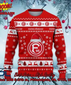 fortuna dusseldorf logo santa hat ugly christmas sweater 2 D0f0l