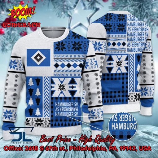 Hamburger SV Big Logo Ugly Christmas Sweater